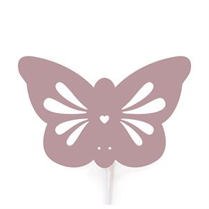roommate Butterfly Silhouette Wall lamp Rose