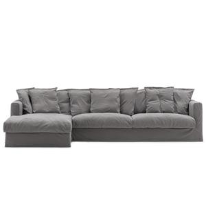 Decotique Le Grand Air 3-istuttava Sohva Divaani, Vasen Harmaa