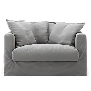 Decotique Le Grand Air Love Seat -nojatuoli vaaleanharmaa