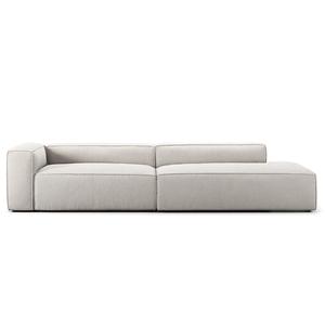 Decotique Grand 3-istuttava sohva, avoin pääty, oikea, Moonwhite