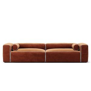 Decotique Grand Hue 4-istuttava Sohva, Kuuvalkoinen/kupari