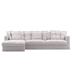 Decotique Le Grand Air 3-istuttava Sohva Divaani Vasemmalle, Utuisen Harmaa