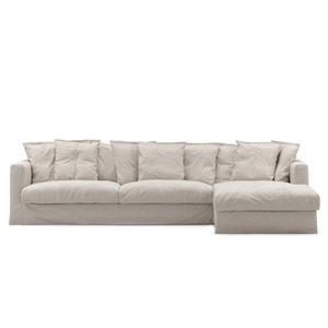 Decotique Le Grand Air 3-istuttava Sohva Divaani Oikealle Luonnonvaalea