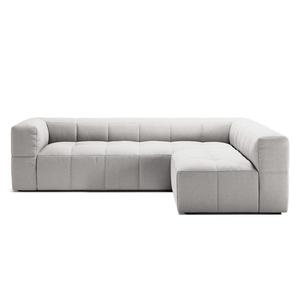Decotique Mure 3-istuttava sohva avoimella päädyllä, oikea, Moonwhite