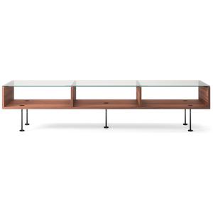 Decotique Vogue -sohvapöytä 45x165 Pähkinä/musta