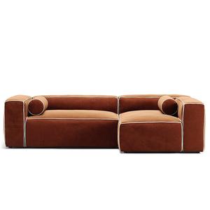 Decotique Grand Hue 3-istuttava Sohva Divaani Oikealla, Moonwhite/Cupari