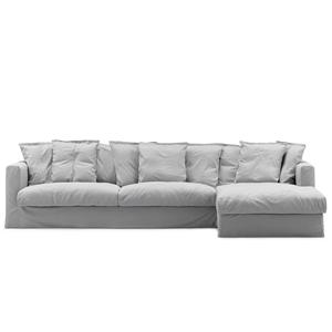 Decotique Le Grand Air 3-istuttava Sohva Divaani Oikealla Vaaleanharmaa