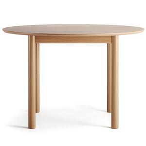 Osasto Puinen Ruokapöytä Ø110 cm Tammi