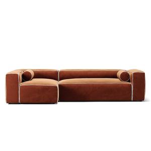 Decotique Grand Hue 4-istuttava sohva divaani, vasen, Moonwhite/Cupari