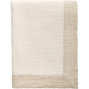 Decotique Ella Crincle päiväpeitto 260x260 Hiekka