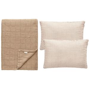 Decotique Classic -tyyny- ja peittosetti beige