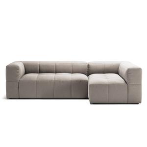 Decotique Mure 3-istuttava Sohva Divaanilla, Oikea, Hiekkakuorenvärinen/beige