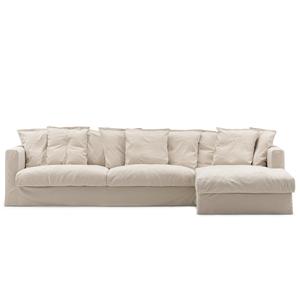 Decotique Le Grand Air 3-istuttava Sohva Divan Right Beige