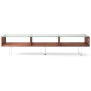 Decotique Vogue -sohvapöytä 45x165 pähkinä/valkoinen