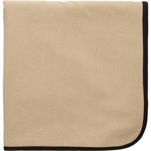 Decotique Elvira-pöytäliina 140x250 musta/luonnonvärinen