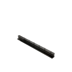 Fritz Hansen Skagerak Collection Cutter -naulakko, 100 Cm, Musta Tammi/ruostumaton Teräs