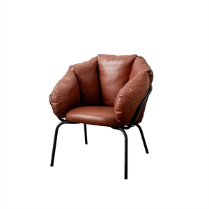 Maze Same Easy Armchair Black/ Brown