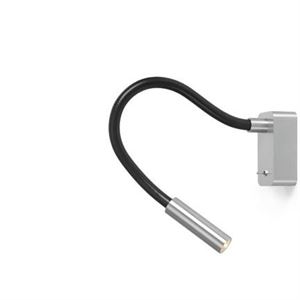Trizo 21 SCAR-LED 1FDS Wall lamp Aluminum & Black with 25 degree light diffusion