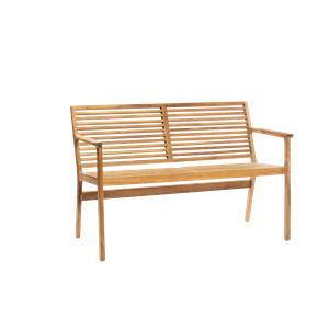 Sibast Furniture RIB 2,5-hengen puutarhapenkki tiikki