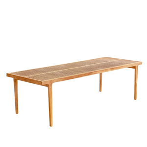 Sibast Furniture RIB Puutarhapöytä 250 Tiikkiä