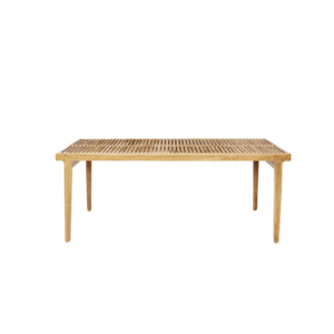 Sibast Furniture RIB -puutarhapöytä 140, tiikki