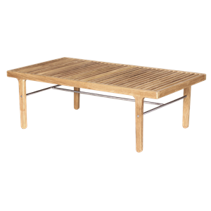 Sibast Furniture RIB Ulkosohvapöytä 110 Tiikkiä