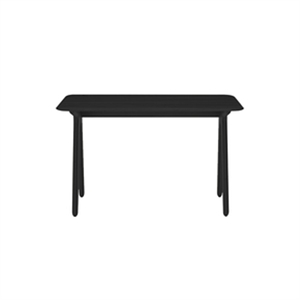 Tom Dixon Slab Desk Ø120 musta