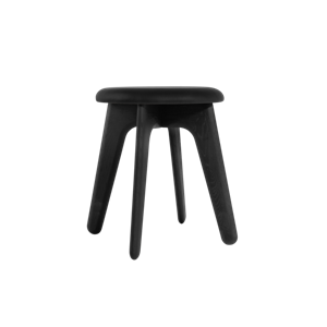 Tom Dixon Slab Stool Upholstered Set of 2 Black