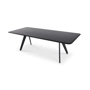 Tom Dixon Slab Dining Table Ø240 Black