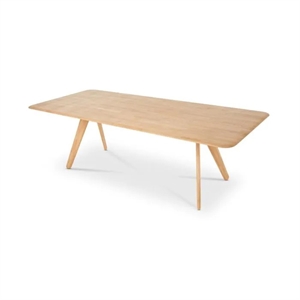 Tom Dixon Slab Dining Table Ø240 Natural