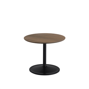 Muuto Soft Coffee Table Smoked Oak/Black Ø48 H40