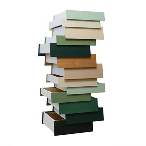 Established & Sons Stack -lipasto, 13 Laatikkoa, Salvia