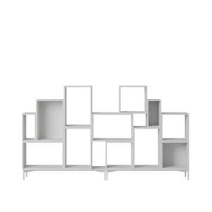 Muuto Stacked Bookcase Configuration 3 Harmaa