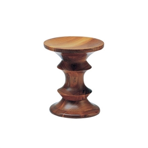 Vitra Stool Model C Stool Solid Walnut