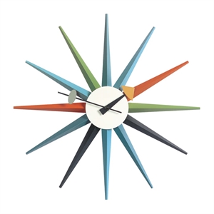 Vitra Sunburst Clock Multi