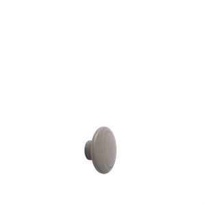 Muuto Dots Knage Træ Taupe Ø6,5 cm 