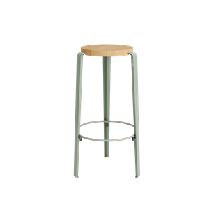 TipToe BIG LOU Stool Oak/Eucalyptus Grey