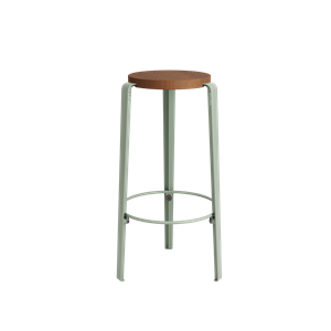 TipToe BIG LOU Stool Stained Oak/Eucalyptus Grey