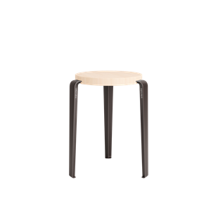 TipToe LOU Stool Beechwood/Dark Varnished