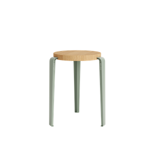 TipToe LOU Stool Oak/Eucalyptus Grey