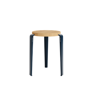 TipToe LOU Stool Oak/Mineral Blue