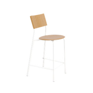 TipToe SSD Bar Stool 75 cm Oak/Cloudy White