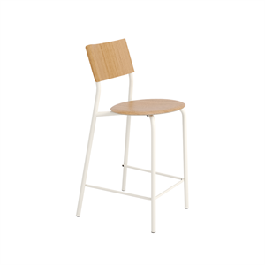 TipToe SSD -baarituoli 65 cm Tammi/kermanvalkoinen