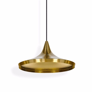 Tom Dixon Beat Pendant Wide Brass LED
