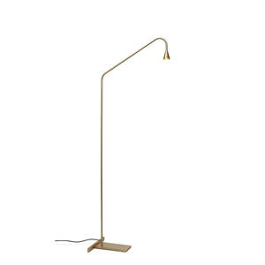 Trizo 21 Austere Floor Lamp Brass