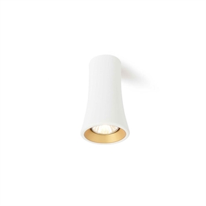 Trizo 21 Naga Spot and Ceiling Lamp White + Gold