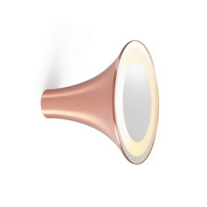 Trizo 21 Sirens Wall lamp Copper + White Mat + Mirror