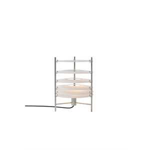 Parachilna Topuro -pöytävalaisin pieni, ruostumaton teräs/akryyli