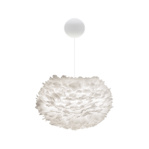 Umage Eos Riipus Keskivalkoinen Cannonball-katos Valkoisella