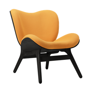 Umage A Conversation Piece Armchair Black Oak/Tangerine